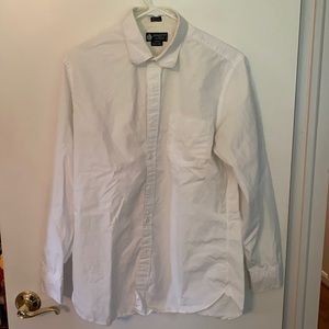 J Crew long sleeve white casual shirt